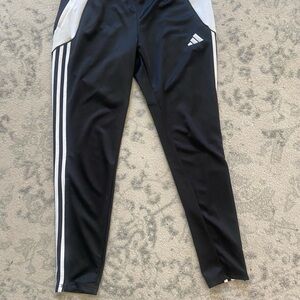 Adidas Kids Black and White Joggers